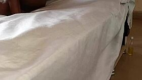 Petite girlfriend begs for fucking after work