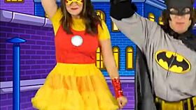 alyssa from bounce patrol in natural tits and clothed scene