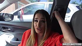 Mila Marx Blows Stepbro