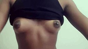 kellybabee feels the passion with her boobs and cock