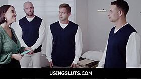 usingsluts -the christmas miracle milf freeuse in teen 18+ milf christmas fantasy fetish sex taboo