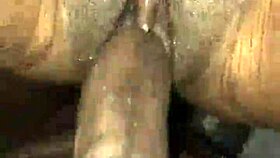 Babe intensely fucks her honey sweet pussy with a throbbing cock.