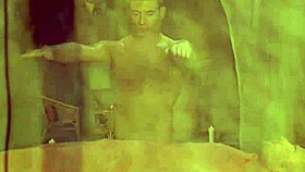 Stepmom gives stepson a blowjob on the sex tape.