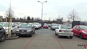 Blonde Gets KICKED OUT After CUMSHOT