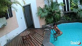 Hot Masseur Teases With Diminutive Tits Intriguingly