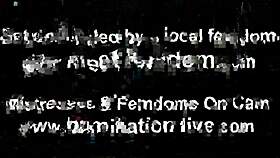 Bound Slave Faces Spanking Punishment