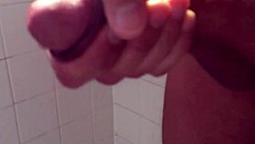 mossimo's slow motion cumshot while jacking off