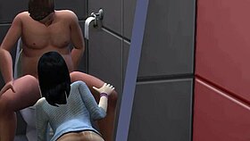 Sakura fucks everyone in the bar!