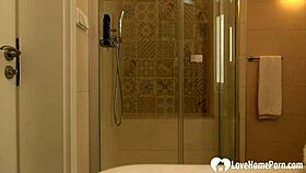 She says, 'Check out my shaved big tits'