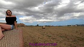 skinny german pornstar sirena sweet masturbates shaved pussy outdoors for my pleasure