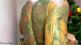 I won a 27cm christmas turkey and shared it with a friend at the taurus cruising bar