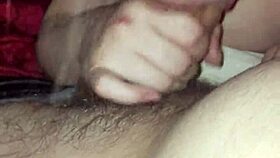 In the messy blowjob session, this slut spits and sucks on a hard cock with wild enthusiasm.