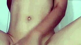 Latina amateur dulce gets a creamy pussy cumshot in pov