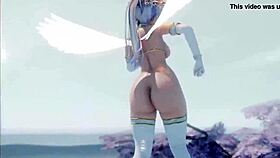 Hot MMD 3D Dance Compilation with Haku's Sexy Ass Moves