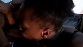 Thick Ebony Babe's Intense Facial Ecstasy