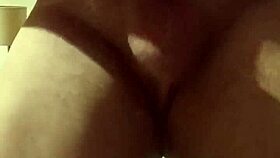 Stretching that scrotum with a handjob! 😉