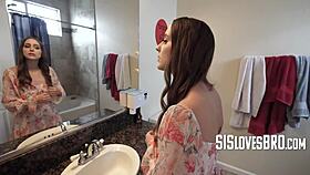 Stepsister Rivalry Over Cock