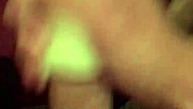 Pussy POV video: Uncut stud uses toys to pleasure pussy