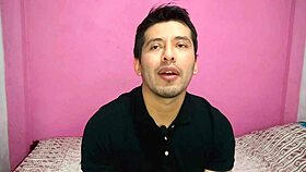 hey, pounding stepdad's ass with my thick 21cm cock bareback in the kitchen 😈