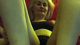 Amateur Girlfriend Delivers Intense Footjob To Boyfriend