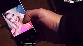 i picked up this german blonde in nylons on the street, she's so curvy and naughty