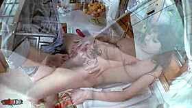 Messy Fuck in the Kitchen with Stunning Spanish Milf Damaris Going Wild on Deepthroat and Tits Play