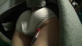 Hopscotch walk with REMOTE vibrator?