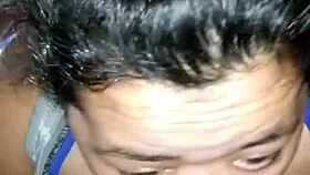 sloppy deepthroat toppy action