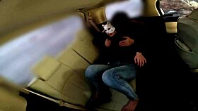 Suggestive Morning Affair in a Car with Japanese Lovers