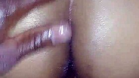 Pounding Ebony Wife's Ass In Intense Doggystyle, Bent Over And Taking It Deep