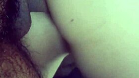 nice latina petite 18+ gets closeup anal fucking with creampie in her ass and pussy