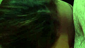 Feeling intense pleasure while sucked watching TV