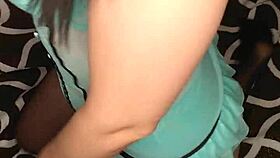 Mischievous minx in homemade video