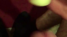Pussy POV video: Uncut stud uses toys to pleasure pussy