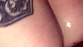 Big titty fuck and sloppy deepthroat session