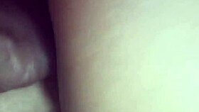 nice latina petite 18+ gets closeup anal fucking with creampie in her ass and pussy