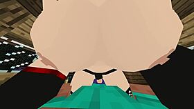 Ellie rides in cowgirl POV with her MILF charm