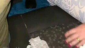 bella casada enjoying a group session in the van