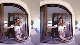 Man, my ebony neighbor girl suckin’ cock early mornin’ is just... wow!