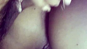 nice latina petite 18+ gets closeup anal fucking with creampie in her ass and pussy