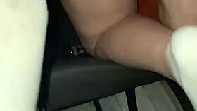 bella casada enjoying a group session in the van