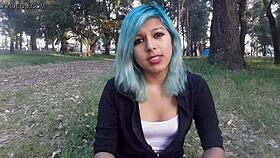 I finger my cute girlfriend's ass before intense anal