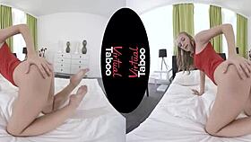 Blonde Born For Intense POV Masturbation In Taboo Scene