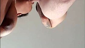 Amateur sucks cock in private hot angle