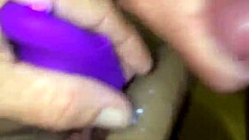 She enjoys a happy cumshot with her toys.