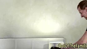 Hey, watch this Asian stepdaughter teen 18+ get banged hard by a monster cock!