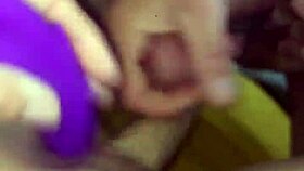 She enjoys a happy cumshot with her toys.