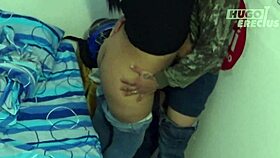 En 4 La Mata: Latina Bent Over Hardcore Doggystyle