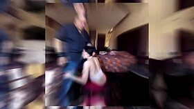 Lisa eats my fingers like a true sex addict during fingering