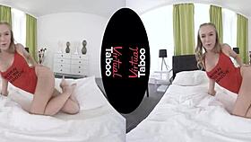 Blonde Born For Intense POV Masturbation In Taboo Scene